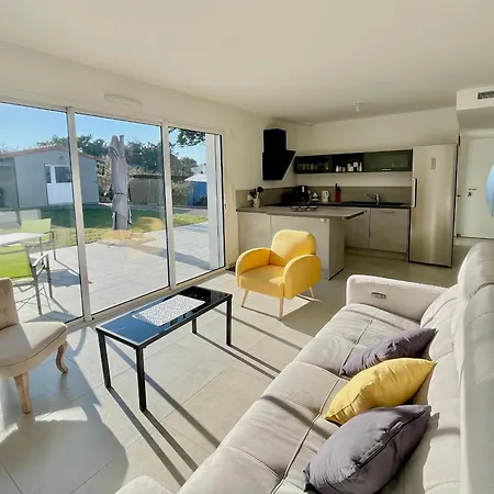 Maison Familiale Recente Avec Jardin, Et Commerces A Pied, 6 Couchages, Wifi, Parking Privatif - Fr-1-231-297 Casa de Férias